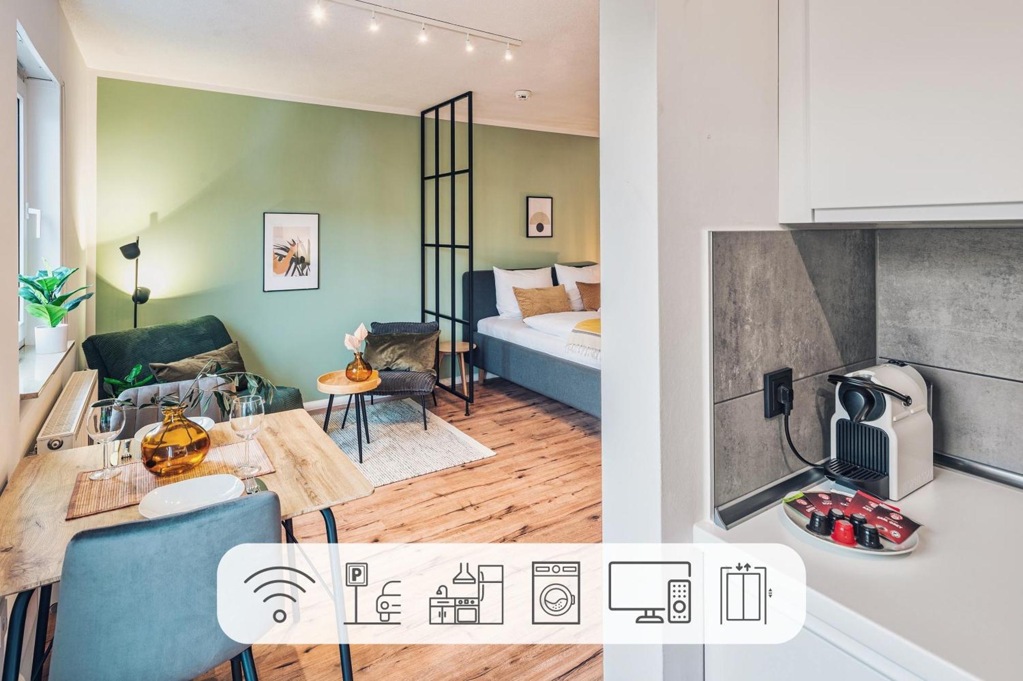 "Gruene Oase" - Naehe Altstadt - Garage - Ruhig - Nespresso دريسدن المظهر الخارجي الصورة